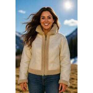 Vintage Skindeep Handcrafted Lambskin Jacket Newzeland Medium